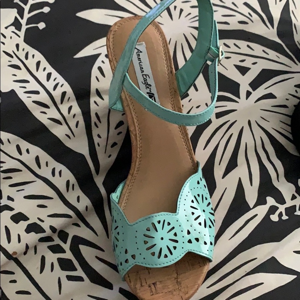 Mint Green American Eagle Wedges